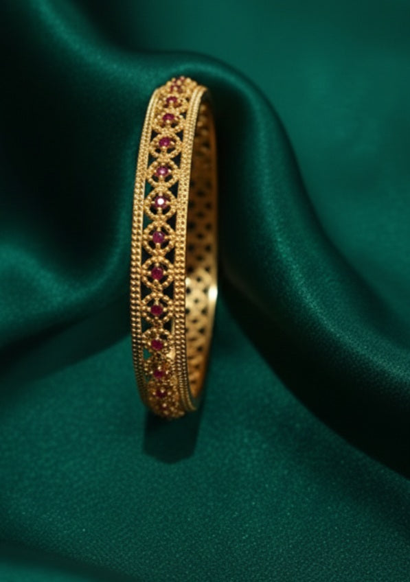 Traditional Gold-Plated Bangles