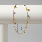 Star & Stone Charm Bracelet