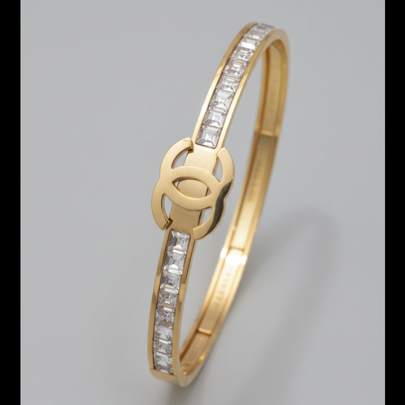 Dual Band Crystal Cuff