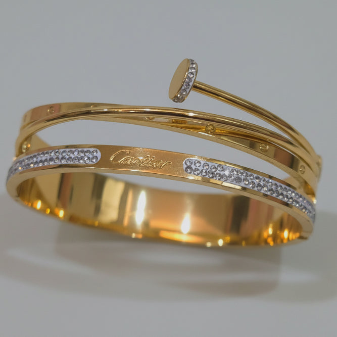 Multi-Layer Luxe Bangle