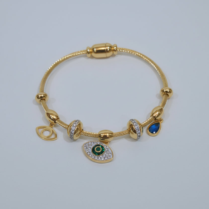 Evil Eye Charm Bracelet