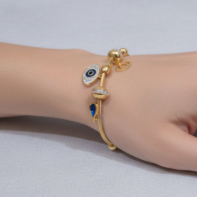 Evil Eye Charm Bracelet