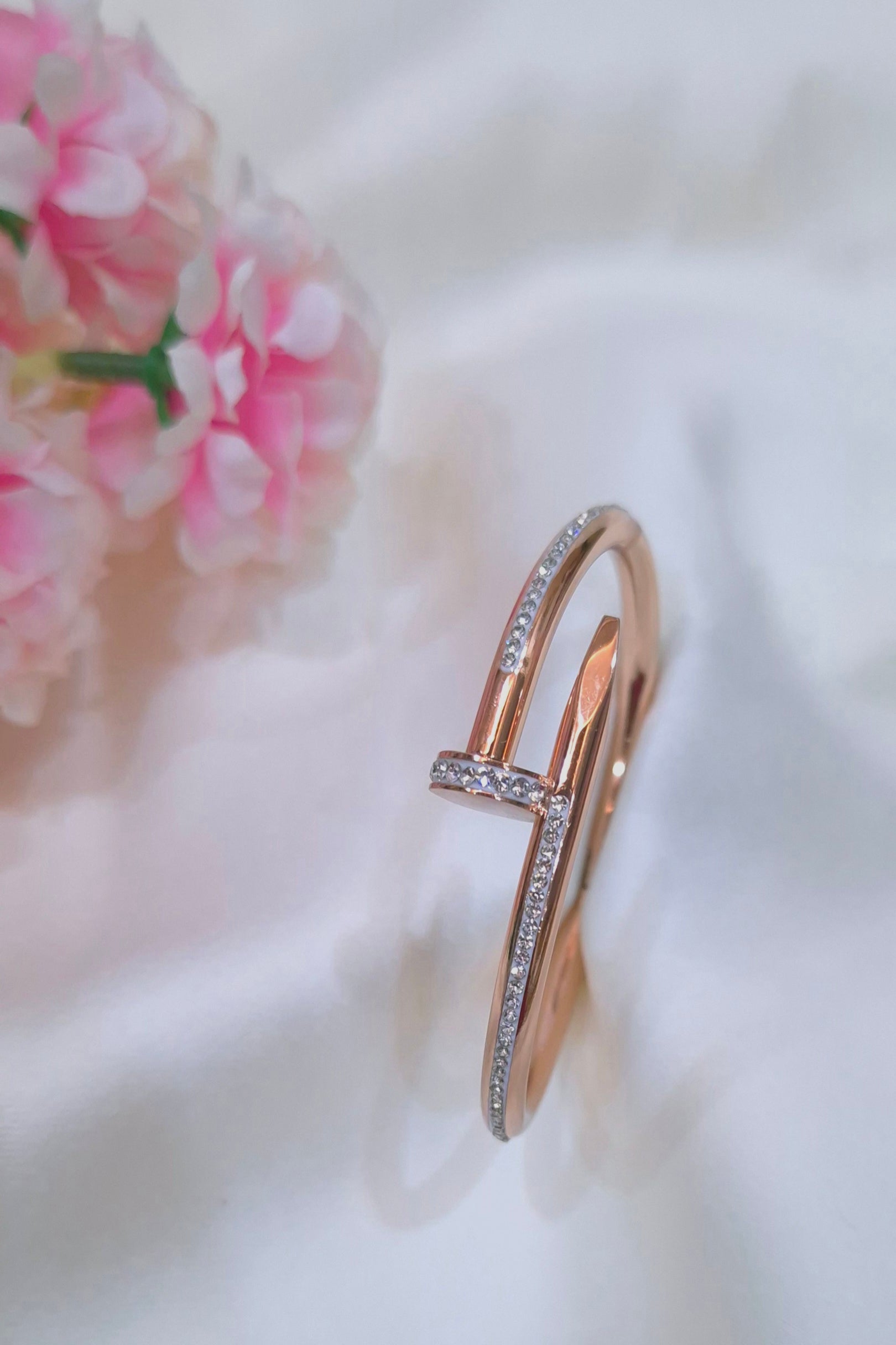 Rose Gold Nail Bangle