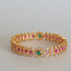 Emerald Pushpam Bangles