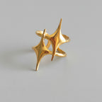 Sculptural Star Ring