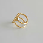 Sculptural Star Ring