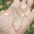 Crystal Tulip Necklace
