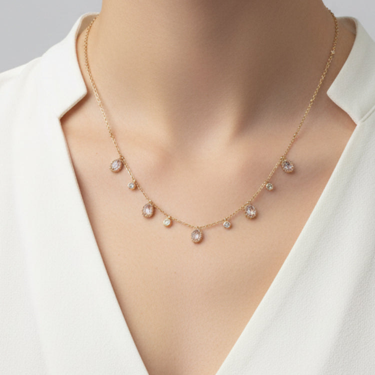 Blush Charm Necklace