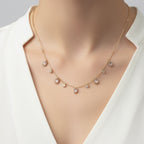 Blush Charm Necklace