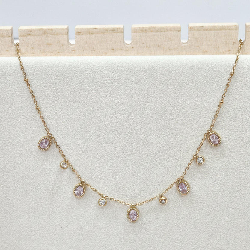Blush Charm Necklace