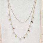 Flutter Charm Layered Anti-Tarnish Necklace