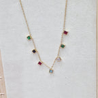 Prism Charm Anti-Tarnish Necklace