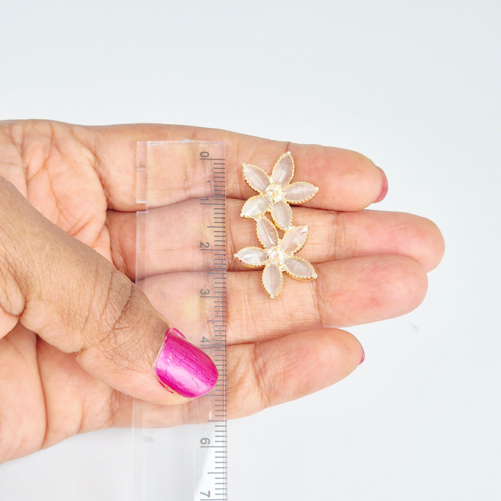 Moonlit  Crystal Earrings