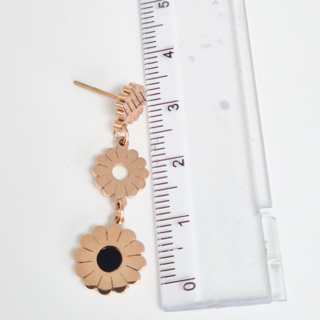 Floral Drop Earrings