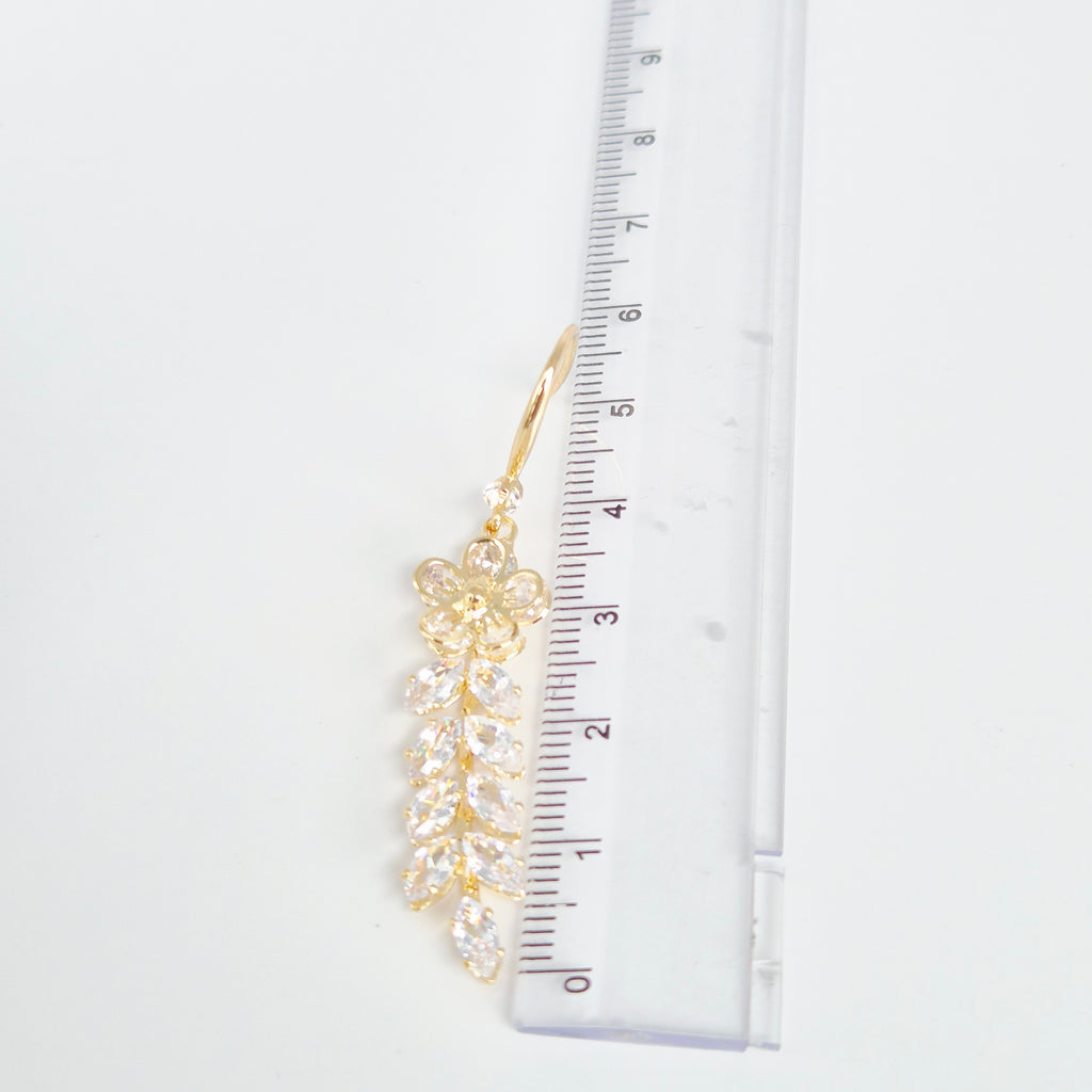 Crystal Blossom Earrings
