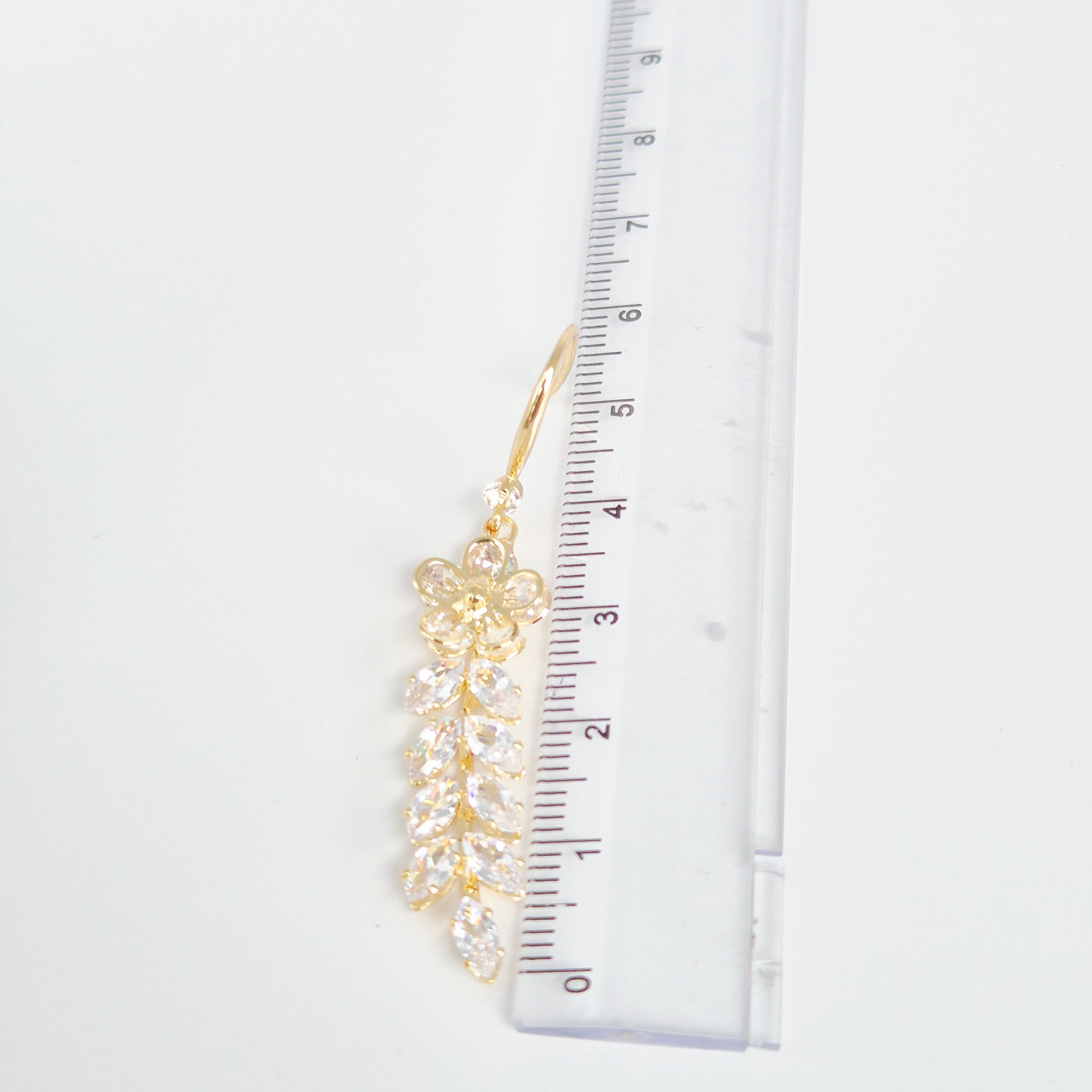 Crystal Blossom Earrings