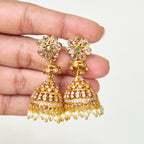 Lotus Flower Jhumka