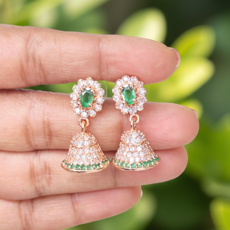 Crystal Stone Jhumka
