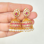 Maharani Pearl Jhumkas
