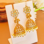 Lotus Flower Jhumka