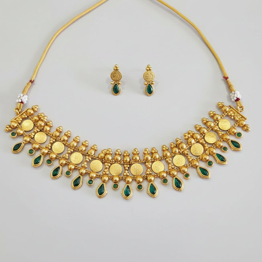 Heritage Green Stone Necklace