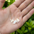 Dove Leaf Necklace