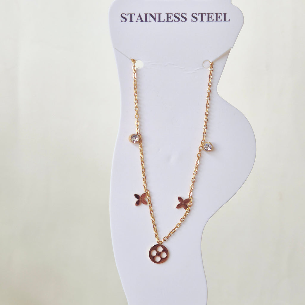 Butterfly Bloom Anklet