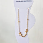 Double Butterfly Anklet
