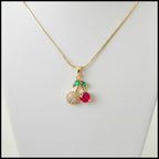 Cherry Charm Necklace