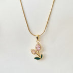 Tulip pendant Necklace