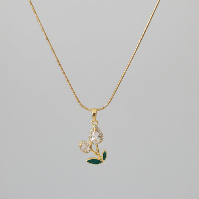 Tulip pendant Necklace