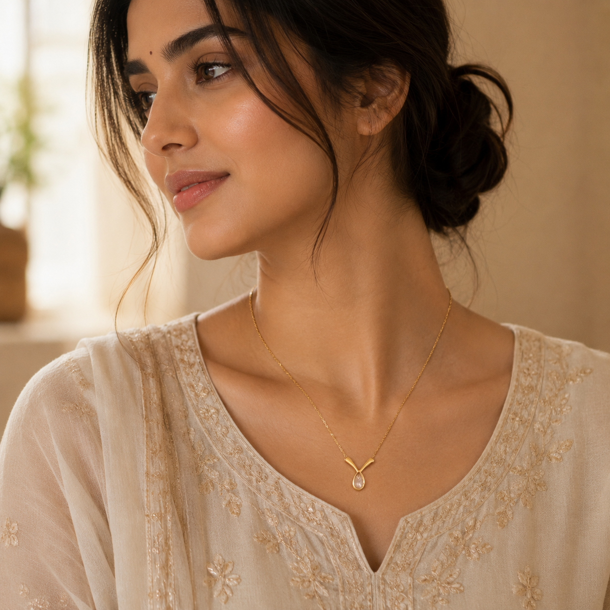 Minimal Loop Necklace