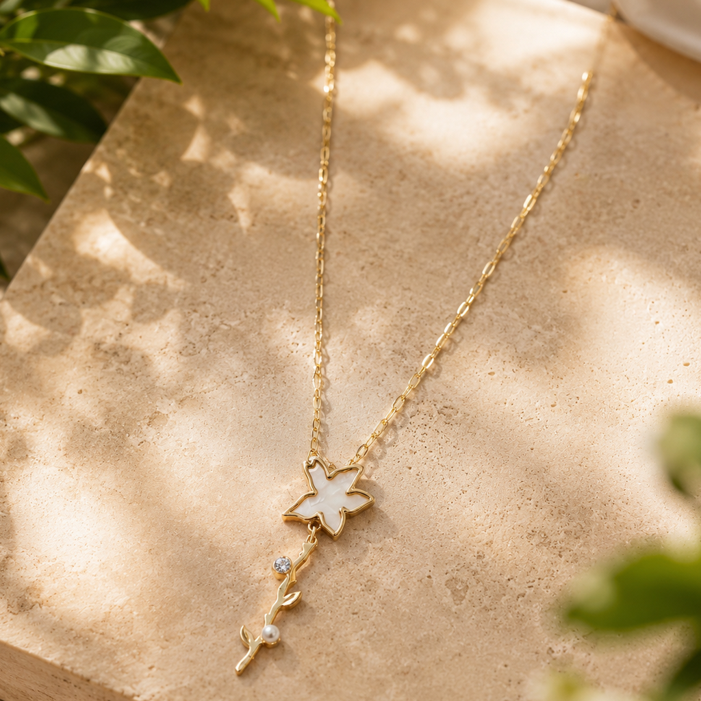 Floral Vine Necklace