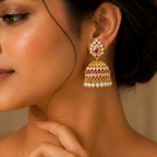 Maharani Pearl Jhumkas
