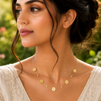 Daisy Bloom Anti-Tarnish Necklace