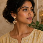 Golden Leaf Earrings