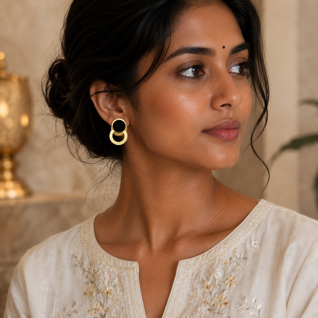 Halo Statement Earrings