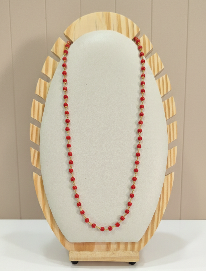 Red Beads Necklace