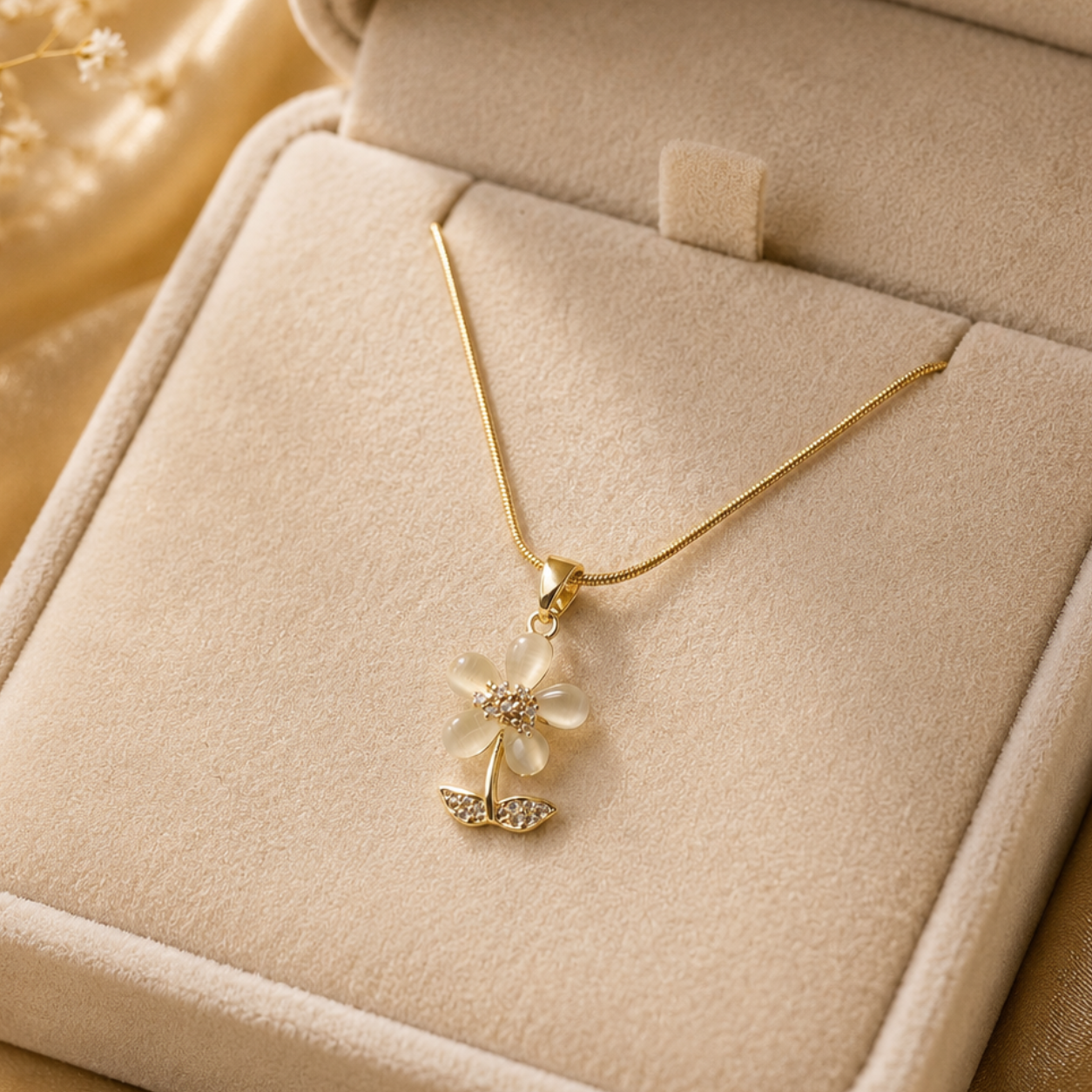 Pearl Blossom Necklace