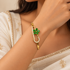 Emerald Bloom Bracelet