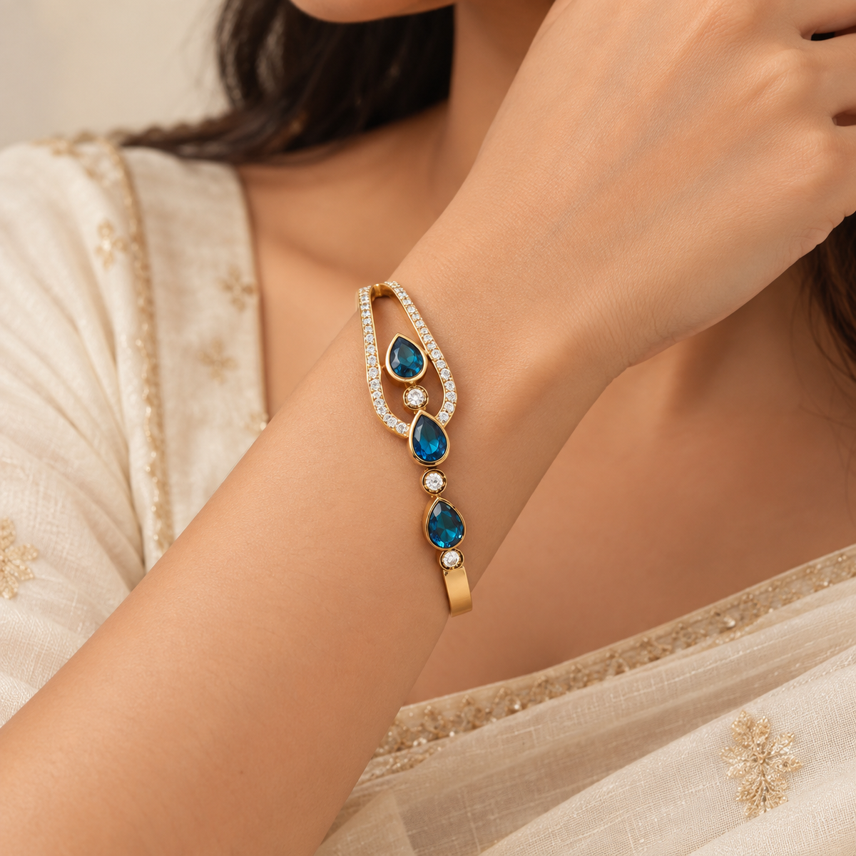 Sapphire Drops Bracelet