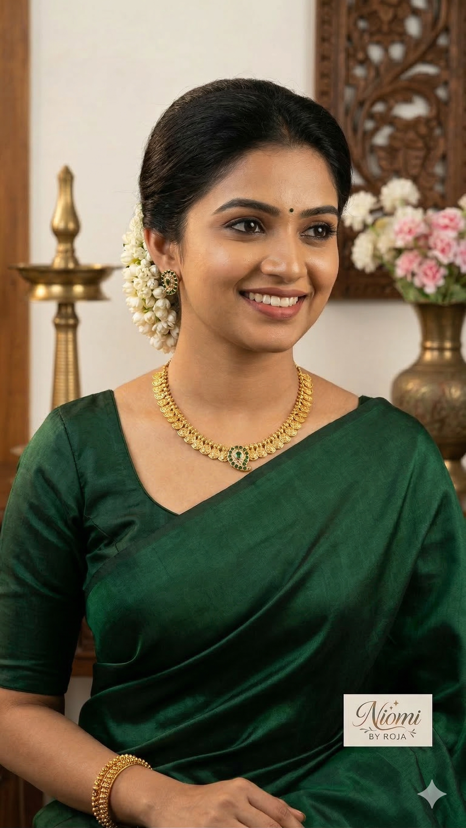 Temple Coin Necklace Set